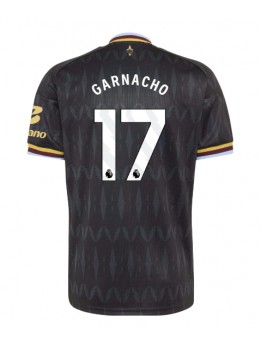 Aston Villa Alejandro Garnacho #17 Replika Borta Kläder 2026-27 Kortärmad